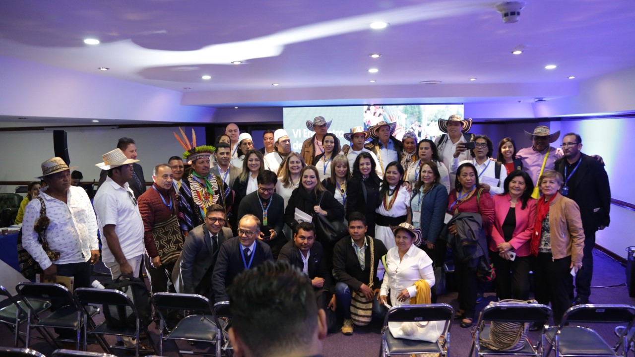 VI Encuentro Nacional de la Jurisdicción Especial Indígena cuyo objetivo consistió en reflexionar académica y culturalmente sobre la Jurisdicción Especial Indígena -JEI-.