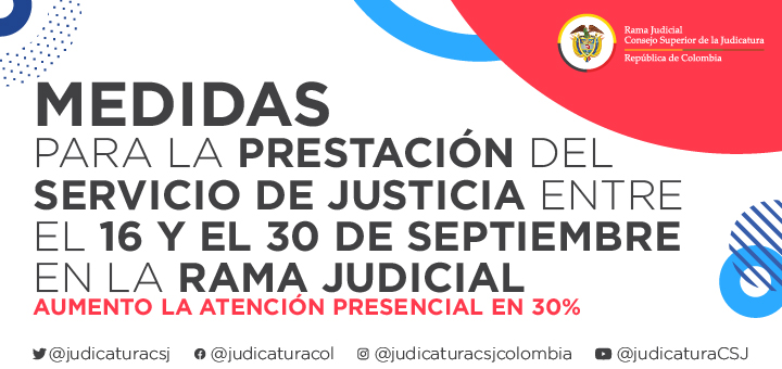 Judicatura prorroga la restricción de acceso a las sedes judiciales, pero incrementa en un 30% la presencialidad