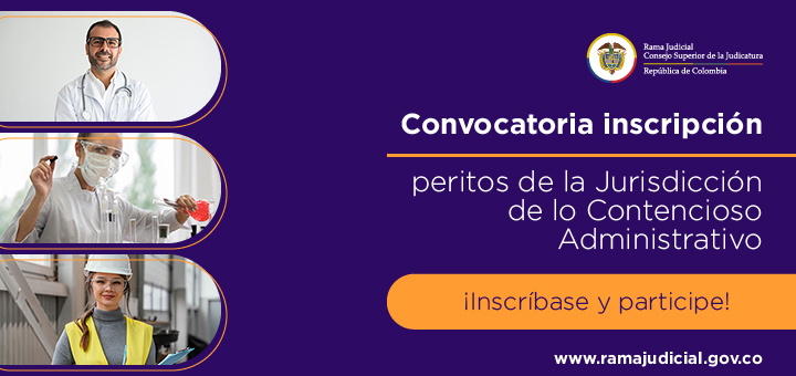Abierta convocatoria para inscripción de peritos de la Jurisdicción de lo Contencioso Administrativo