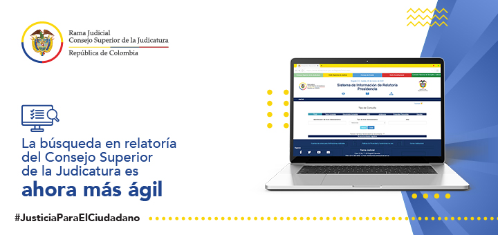 Consejo Superior de la Judicatura Moderniza la búsqueda en la página WEB