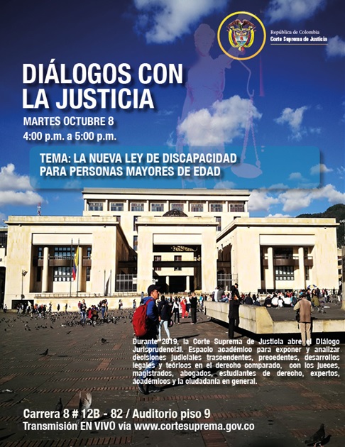 La Corte Suprema de Justicia invita a todos los servidores judiciales del país a conectarse con la transmisión en directo del espacio, “Diálogos con la Justicia