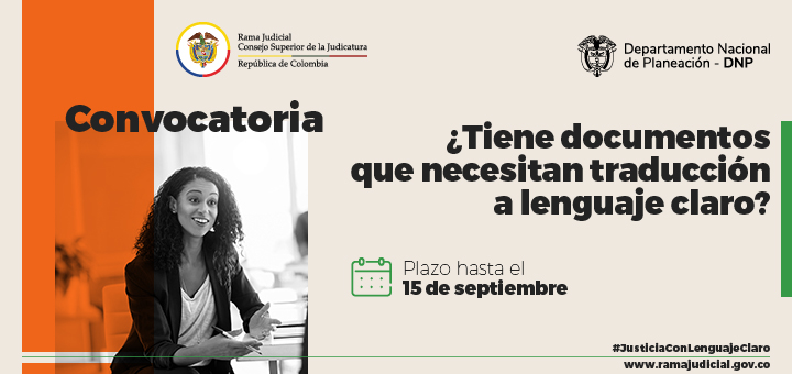 Abierta convocatoria para traducir documentos a lenguaje claro