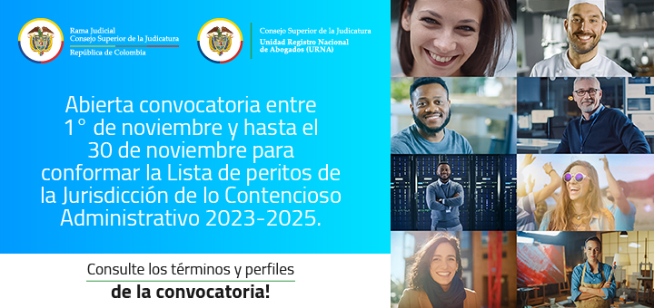 Abierta convocatoria para conformar la Lista de peritos de la Jurisdicción de lo Contencioso Administrativo 2023-2025