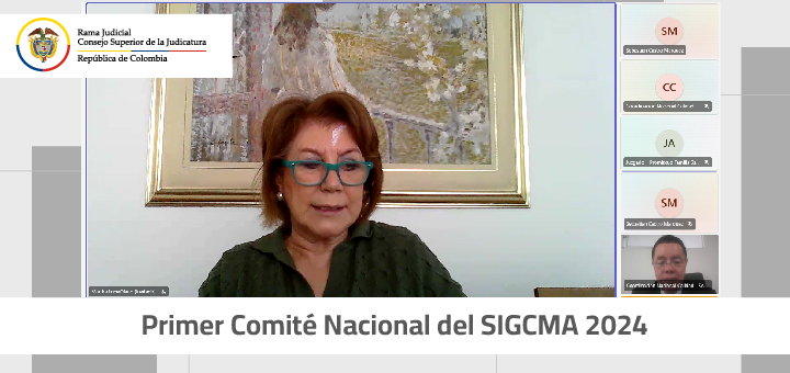 Consejo Superior de la Judicatura instala primer Comité Nacional del SIGCMA