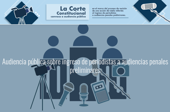 Vea en directo por streaming la audiencia pública sobre el acceso de periodistas a audiencias preliminares en la jurisdicción penal