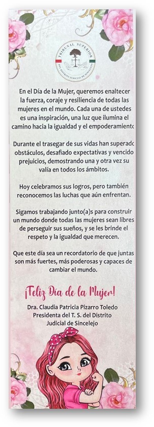!!Feliz día de la Mujer!!