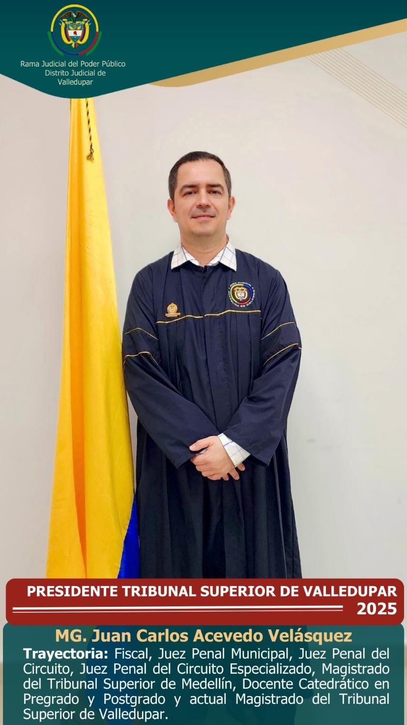 Magistrado Juan Carlos Acevedo Velásquez