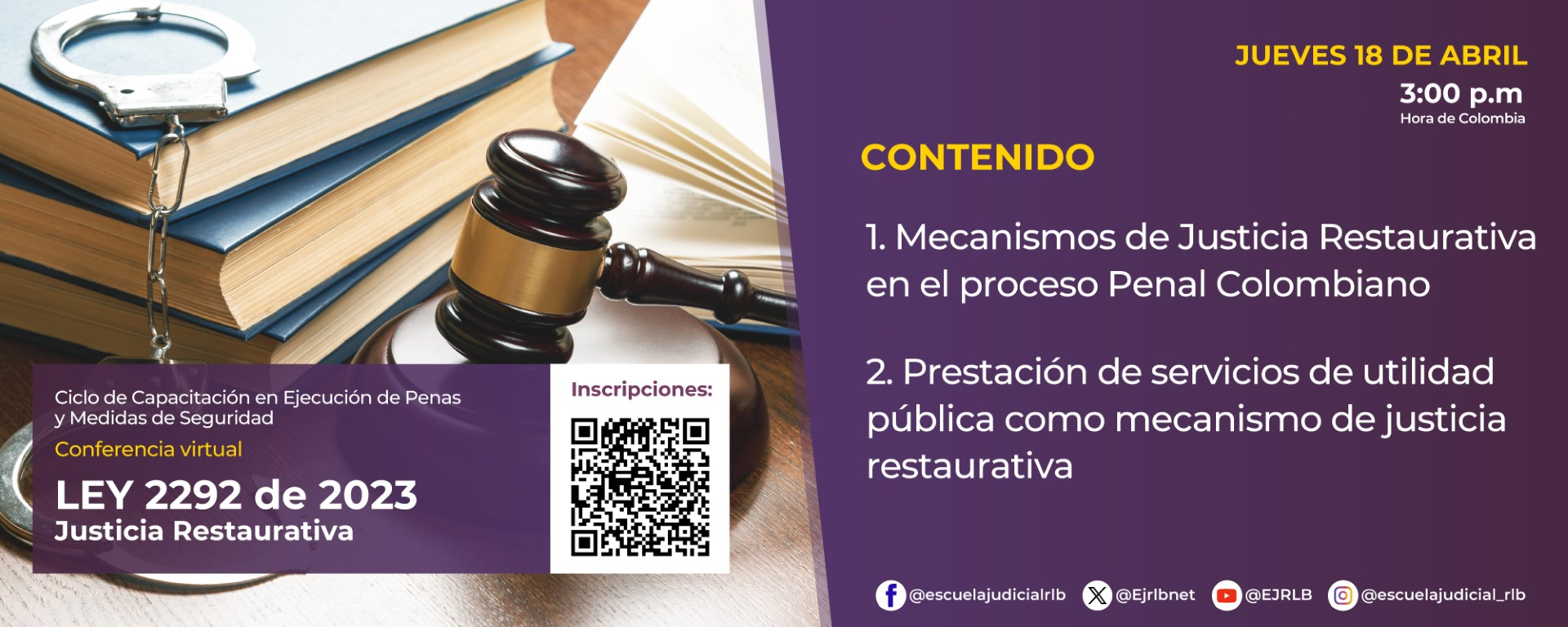 Invitación a participar en la Conferencia Virtual: