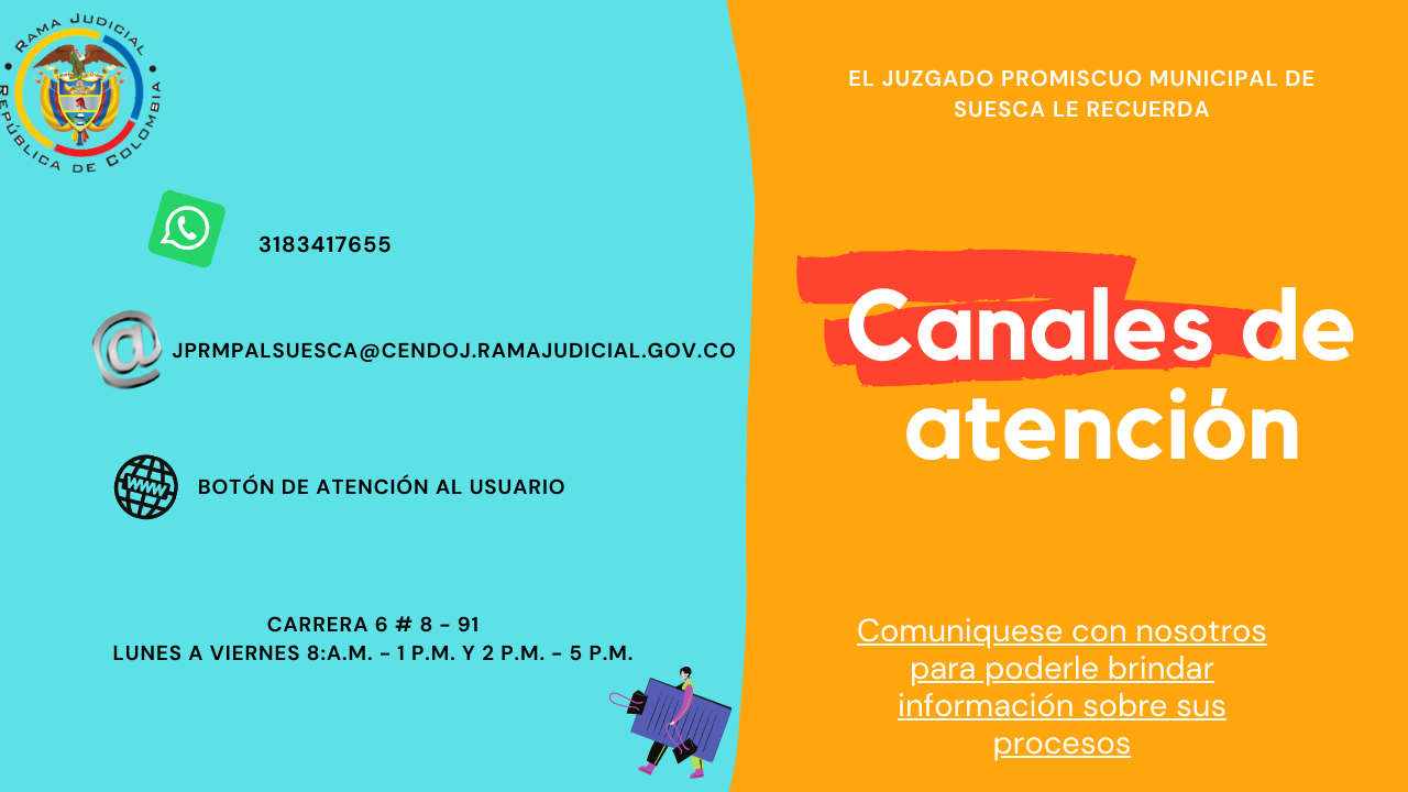 Canales atención