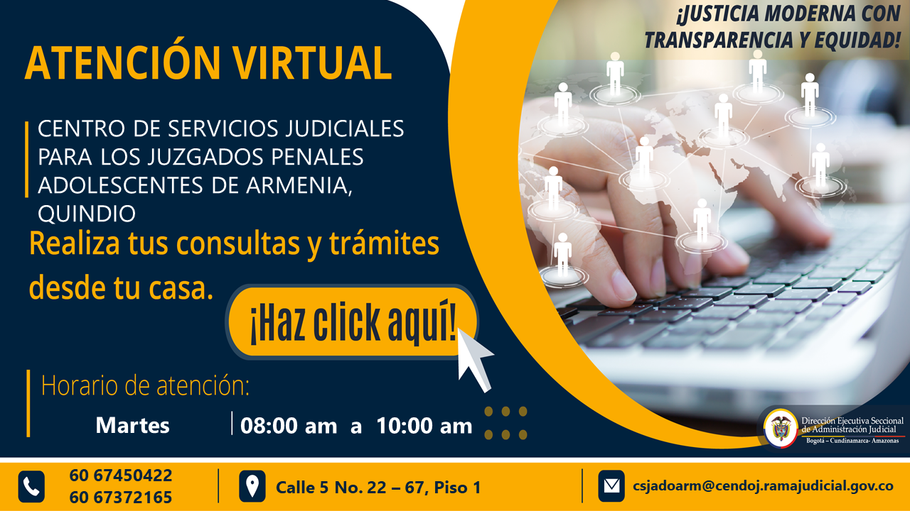 Clic para abrir atención virtual