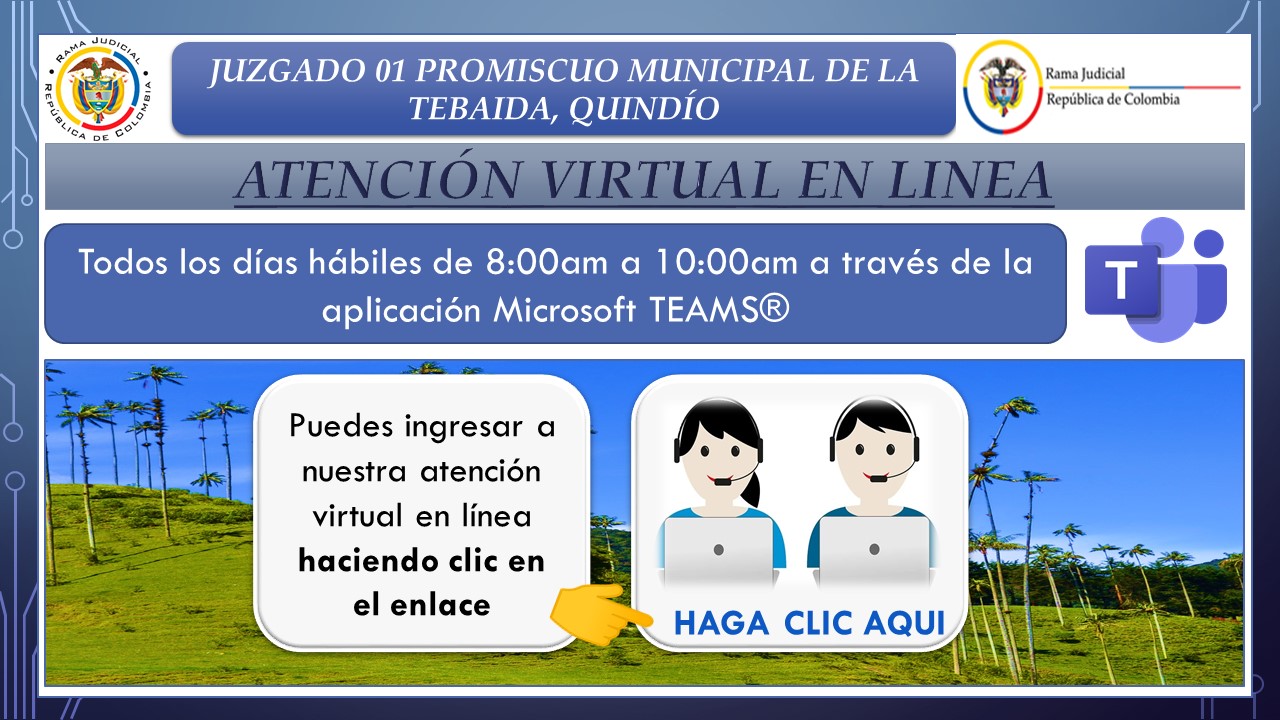 ATENCIÓN VIRTUAL EN LÍNEA