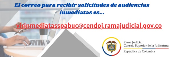 Correo Audiencias Inmediatas