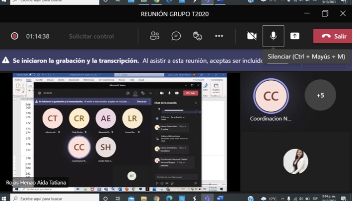 REUNIÓN COMITÉ TÉCNICO DE NORMALIZACIÓN T -2020 APOYO A LA GESTIÓN JUDICIAL Y GRUPO SIGCMA