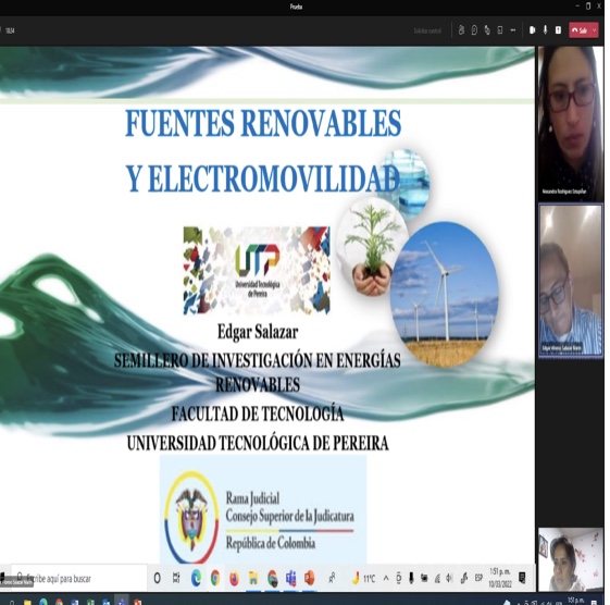 CAPACITACIÓN SEGUNDO DÍA AMBIENTAL: ENERGÍAS RENOVABLES