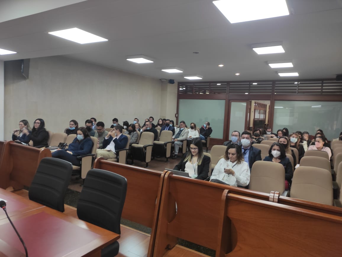 REUNIÓN IMPLEMENTACIÓN Y ARTICULACIÓN NTC 6256:2021, GTC 286:2021 CORTE SUPREMA DE JUSTICIA