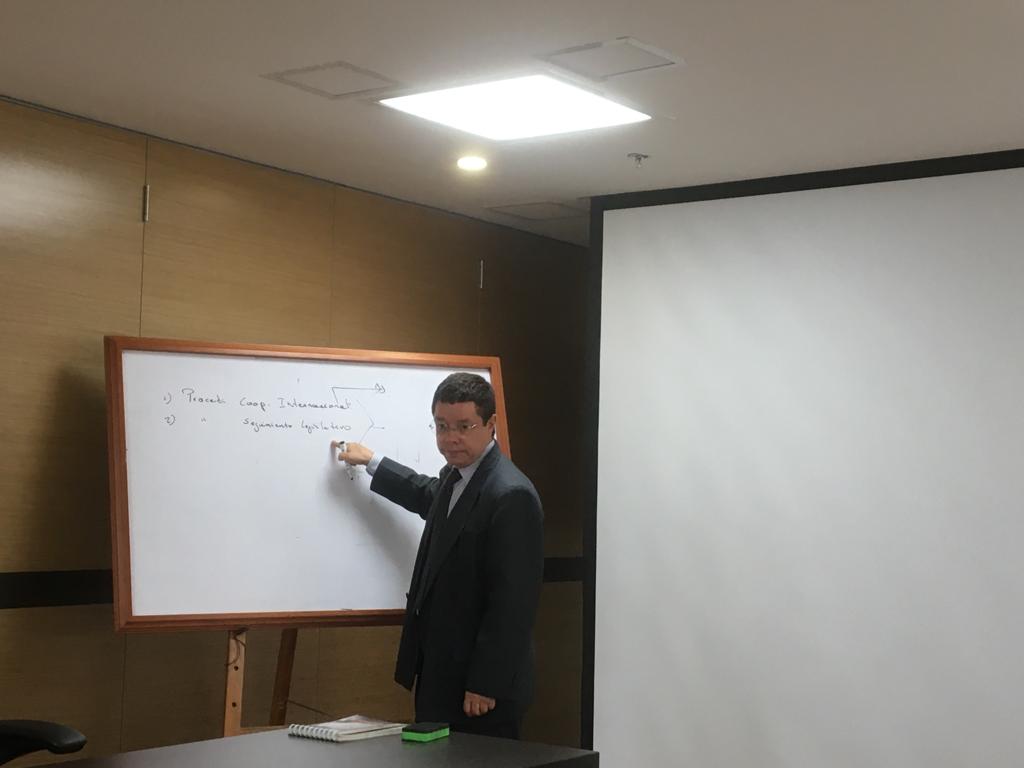 REUNIÓN IMPLEMENTACIÓN OFICINA DE ENLACE INSTITUCIONAL E INTERNACIONAL DE SEGUIMIENTO LEGISLATIVO
