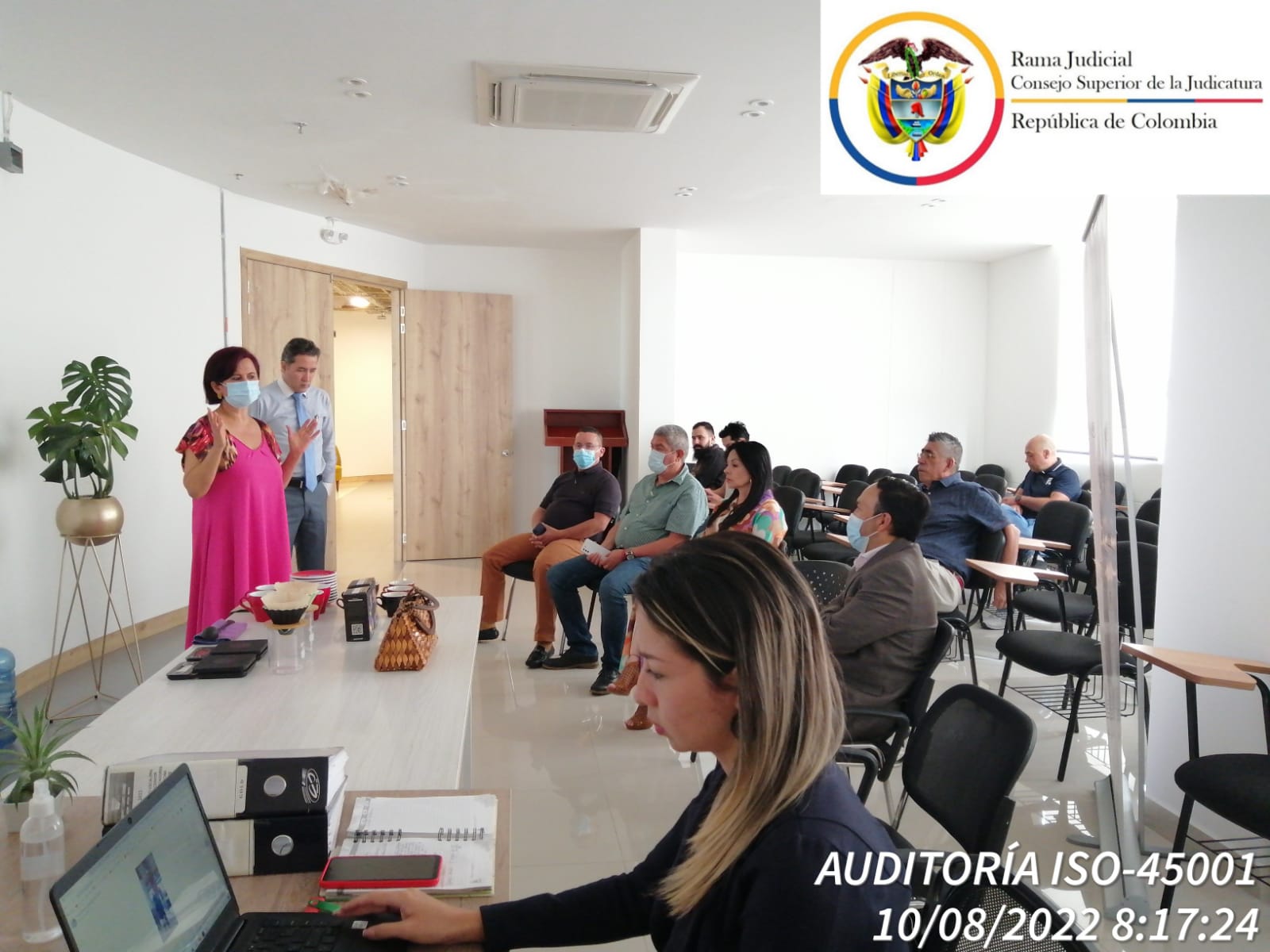 AUDITORÍA EXTERNA CERTIFICACIÓN NTC ISO 45001: 2018 SISTEMA DE SEGURIDAD Y SALUD EN EL TRABAJO - SECCIONAL IBAGUE