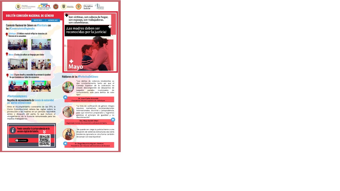 Boletin de Género No. 2 Mayo 2025