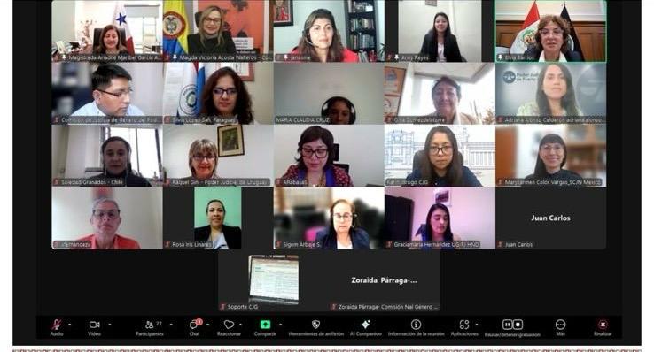 Colombia asume importante vicepresidencia en la Red Interamericana de Enlaces de Género de los Poderes Judiciales