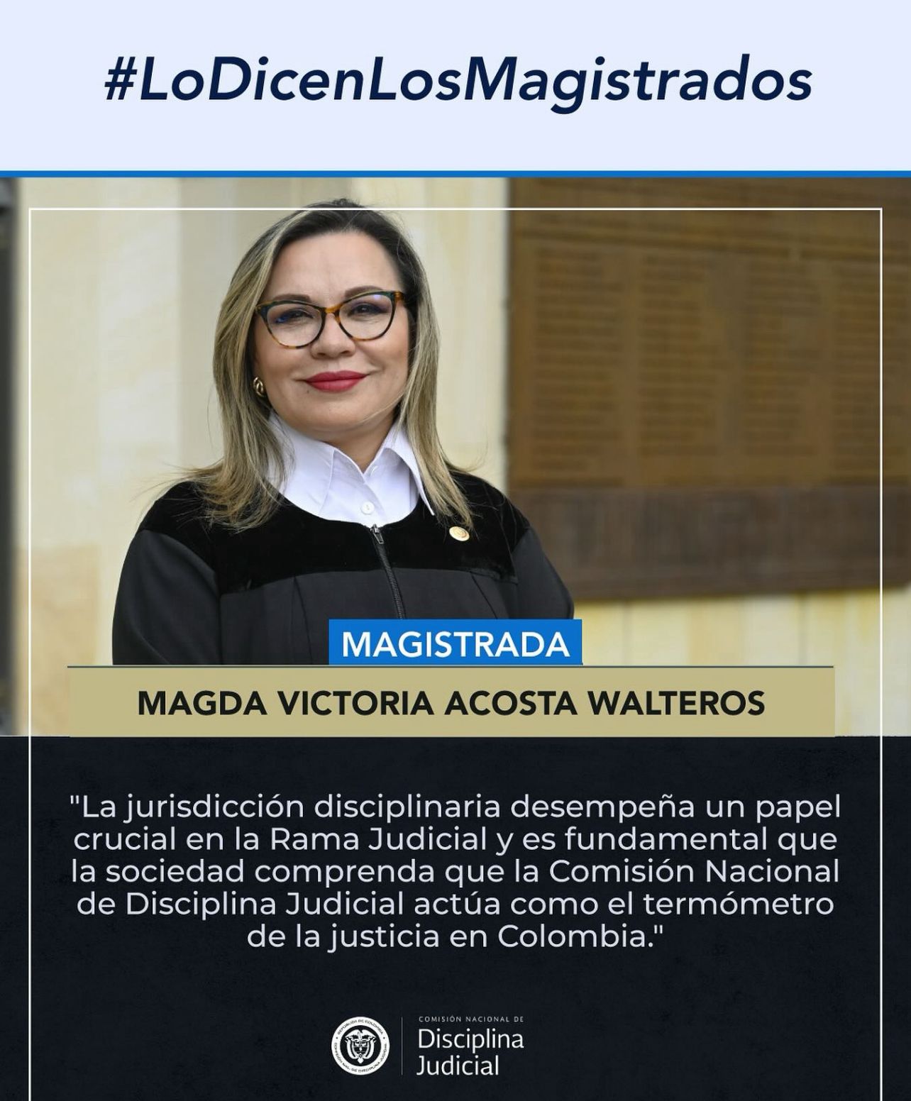MAGISTRADA MAGDA VICTORIA ACOSTA WALTEROS