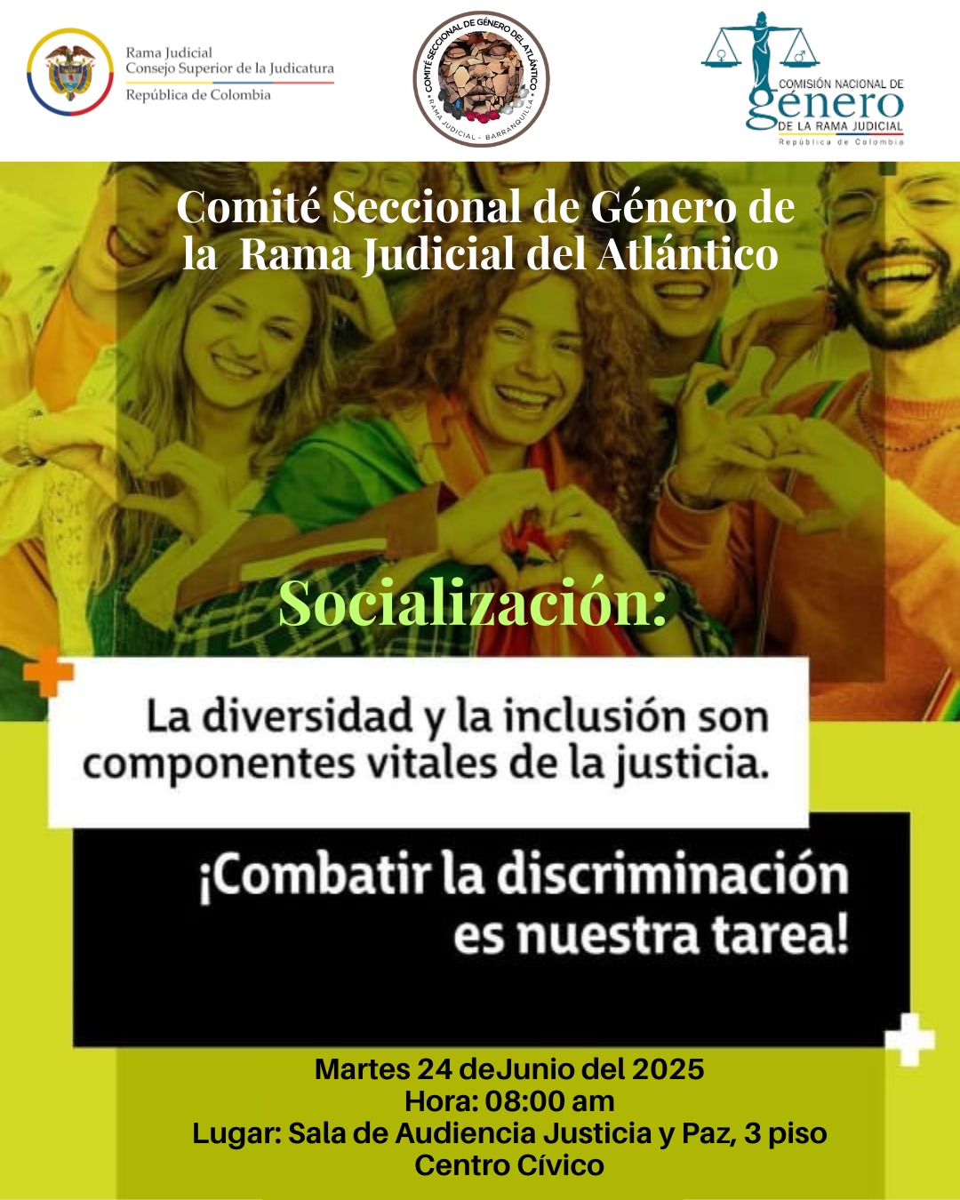 24 de Junio 2025: Diversidad E Inclusión: Componentes Vitales de la Justicia