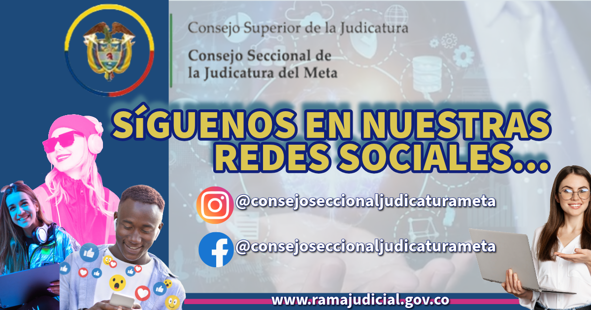 SÍGUENOS EN NUESTRAS REDES SOCIALES