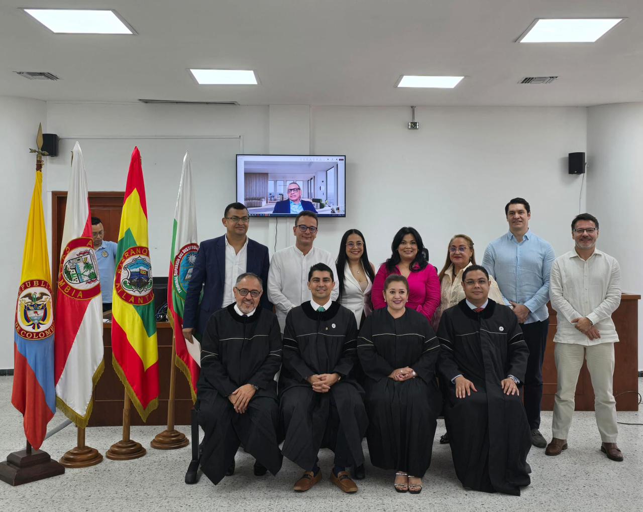 Posesión Conjueces Sala de Justicia y Paz Período 2025