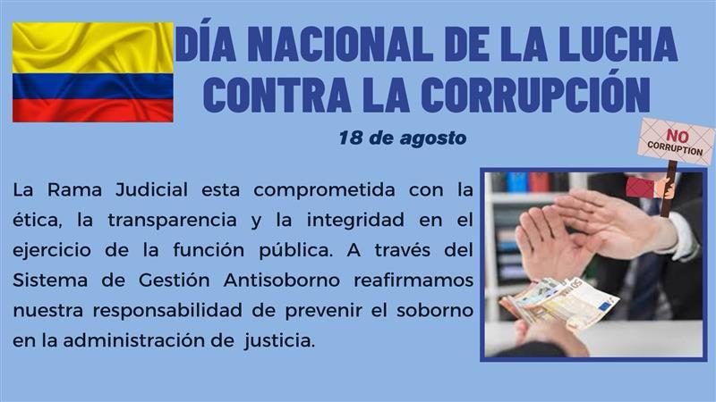 Dia Nacional de la Lucha Contra la Corrupción
