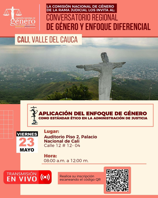 23 de Mayo: Conversatorio Regional de Género y Enfoque Diferencial