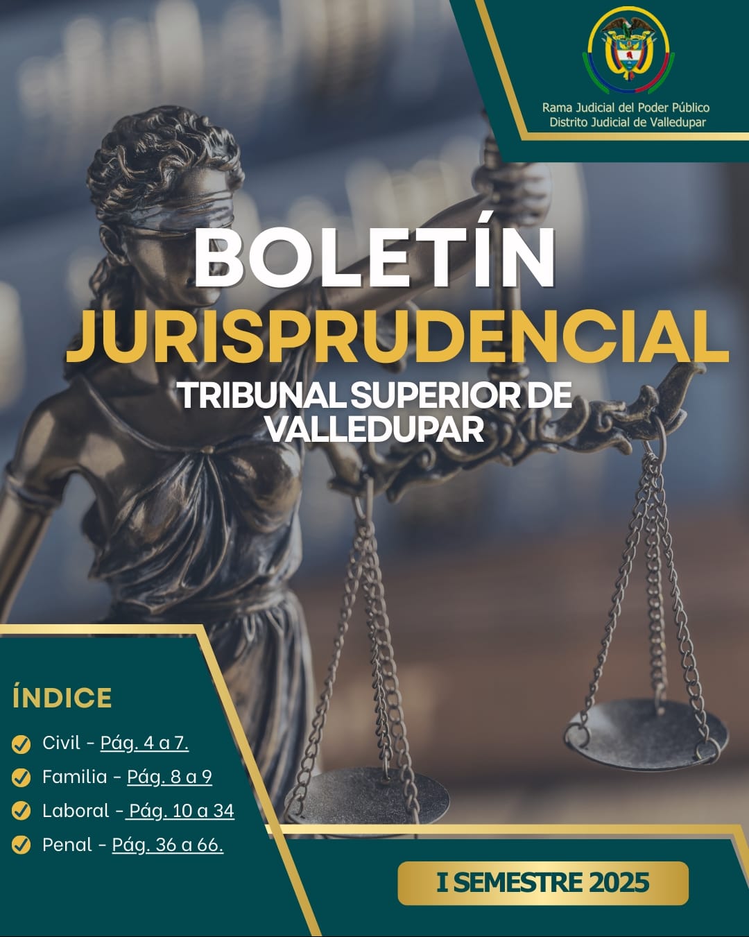 Boletín Jurisprudencial I Semestre 2025