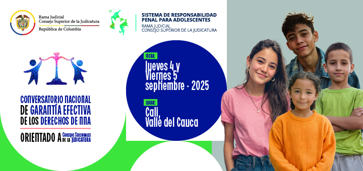 Judicatura realiza el Primer Conversatorio Nacional de Garantía Efectiva de los derechos de los niños, niñas y adolescentes.