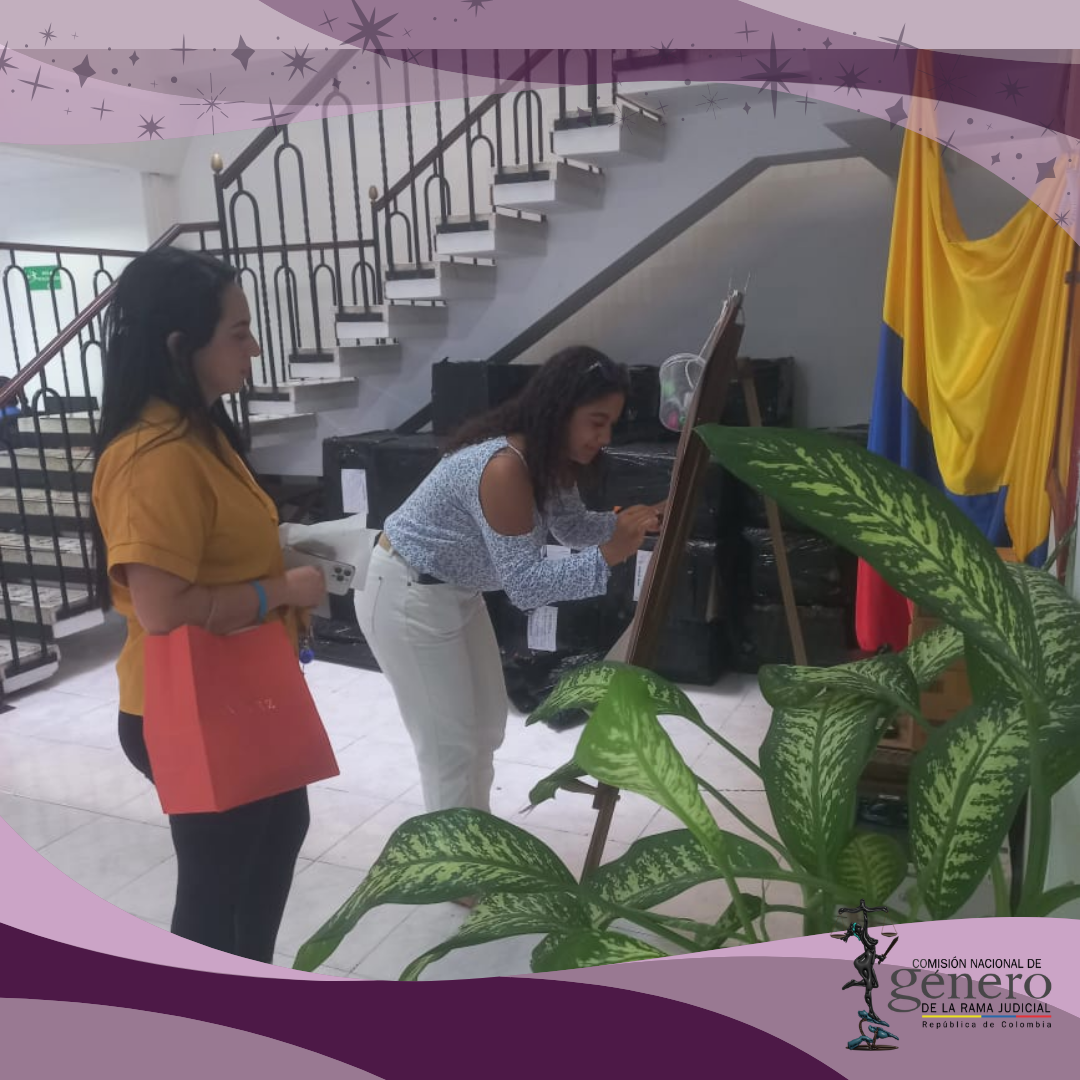 "Deja un mensaje al hombre, juez y servidor judicial"