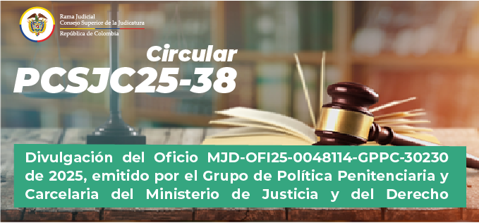 Circulares Consejo Superior de la Judicatura 2025