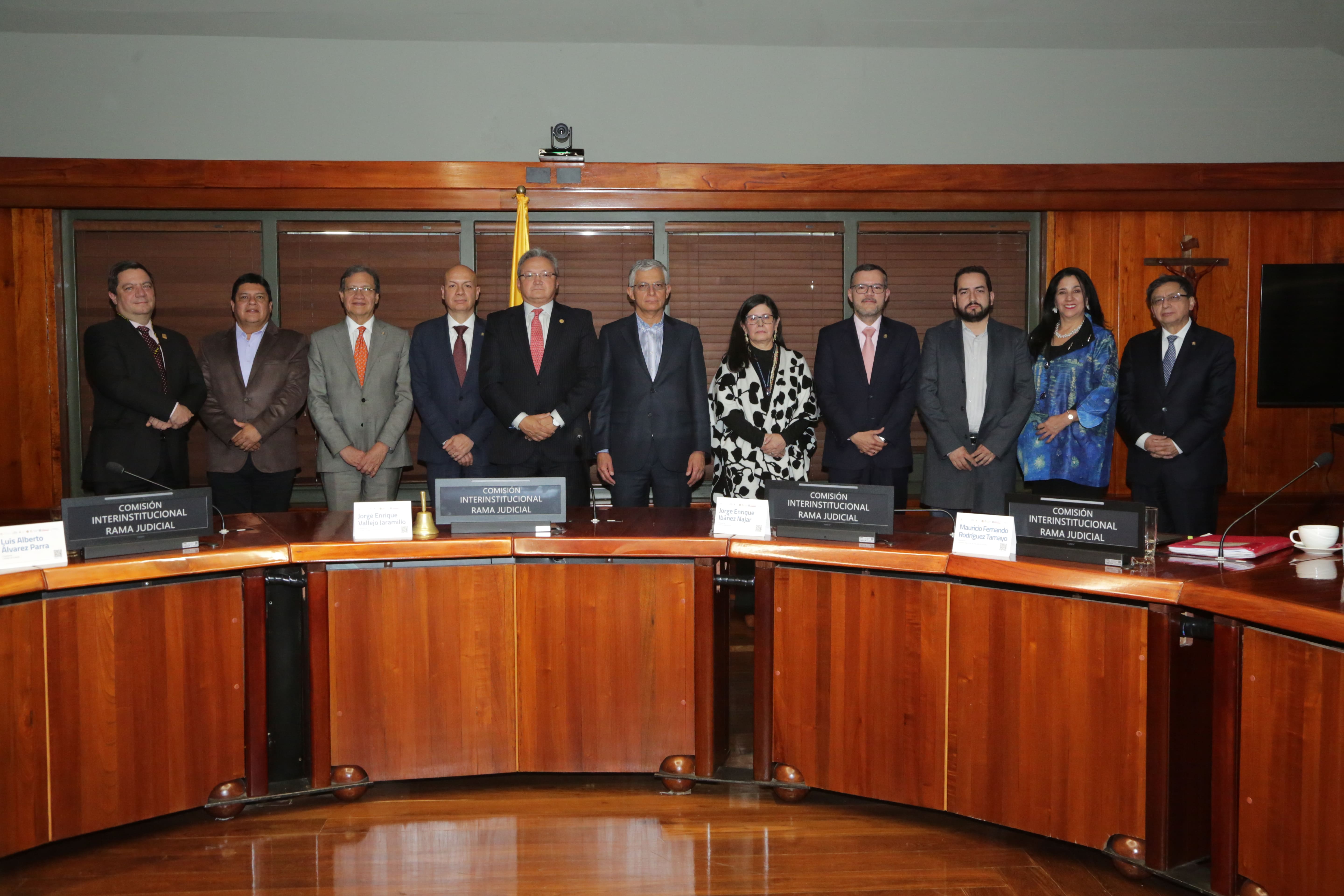 Comisión Interinstitucional de la Rama Judicial expresó al Gobierno Nacional su preocupación por reducción del presupuesto para la vigencia 2026