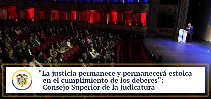 Consejo Superior de la Judicatura reconoció a servidores judiciales por su consagración y servicios excepcionales prestados a la administración de justicia
