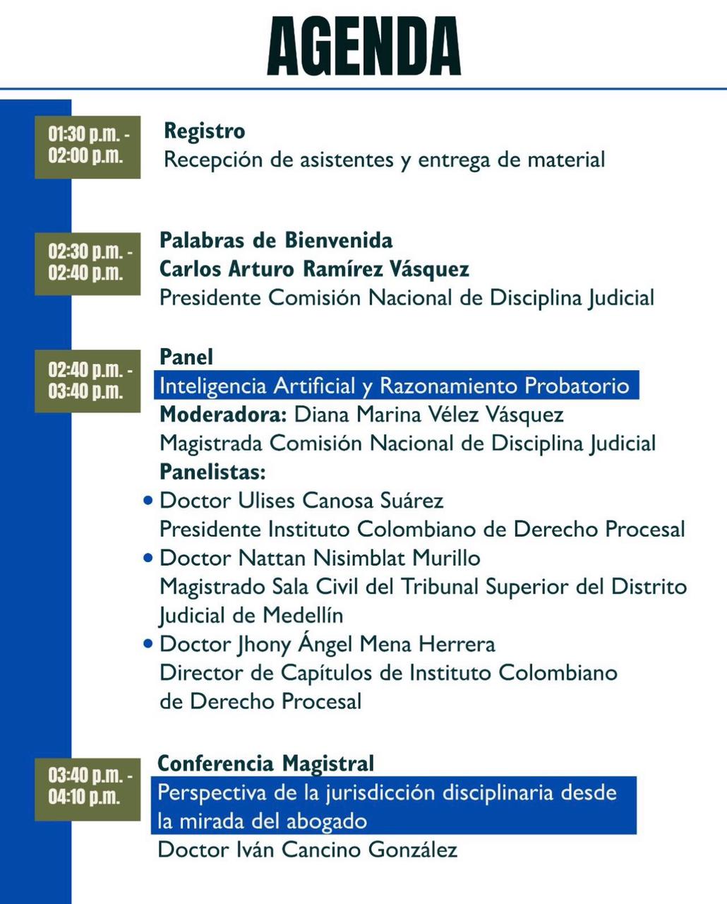 DÍALOGOS REGIONALES DE LA JURISDICCIÓN DISCIPLINARIA