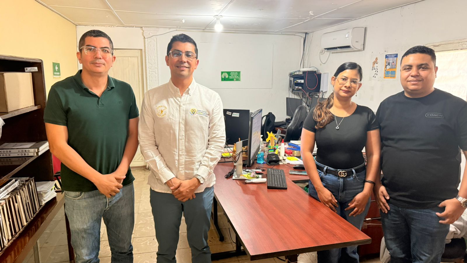 La Presidencia del Tribunal Superior de Barranquilla visita el Juzgado Promiscuo Municipal de Santo Tomás, Atlántico