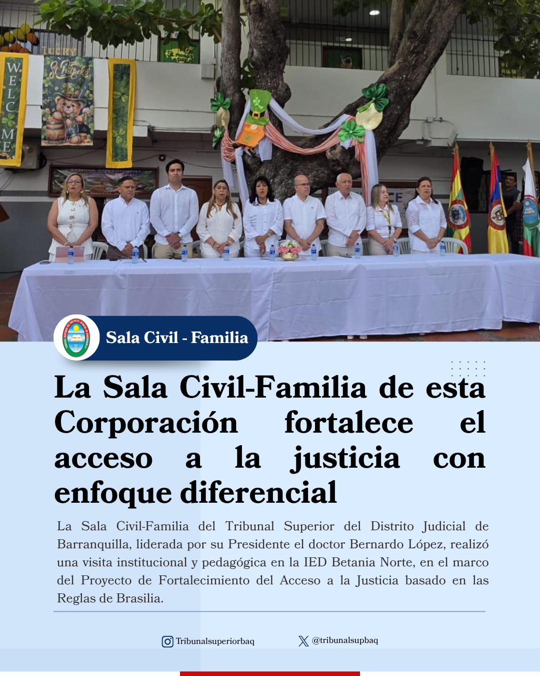 Fortaleciendo el acceso a la justicia con enfoque diferencial