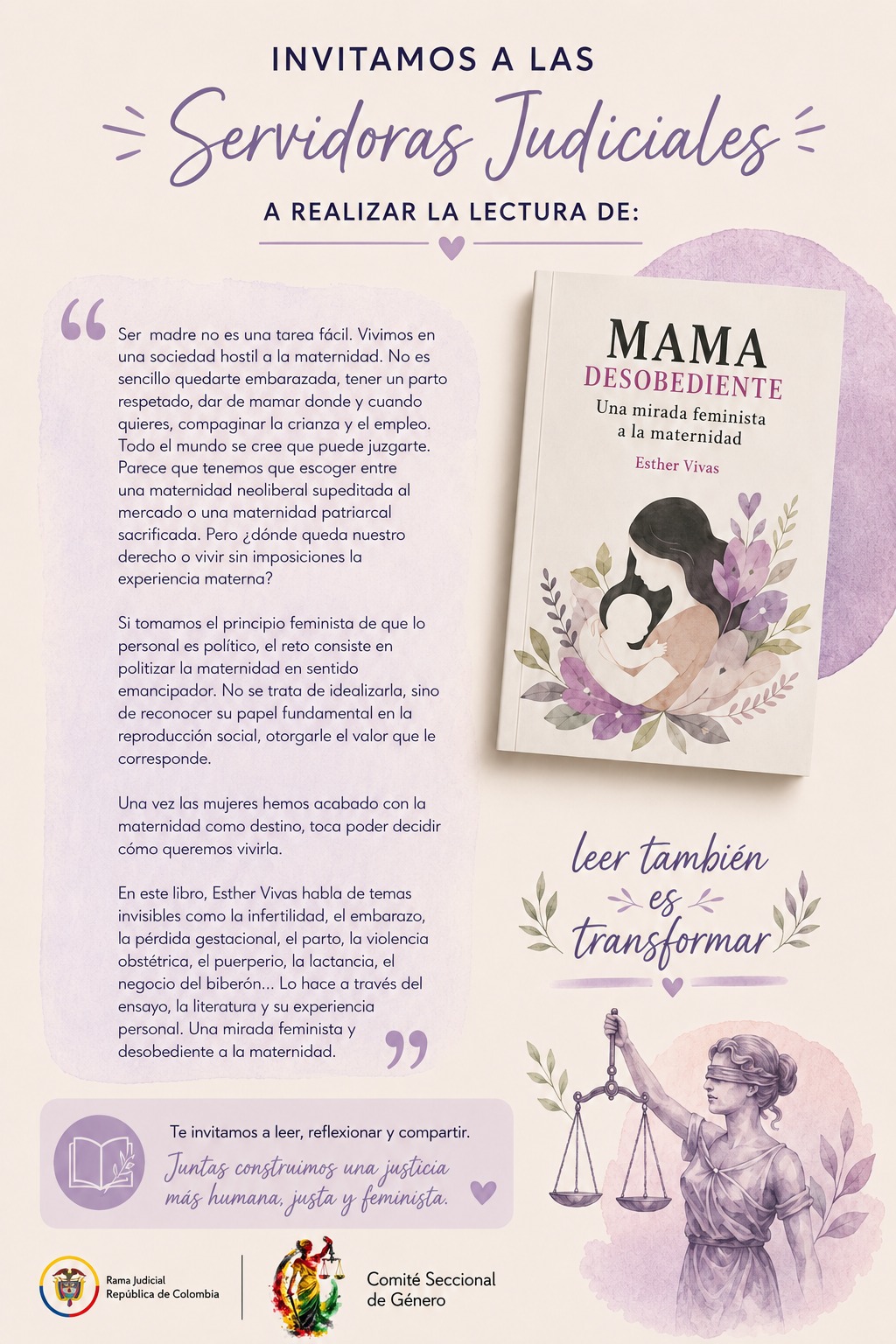 Mama desobediente una mirada feminista a la maternidad - Esther Vivas