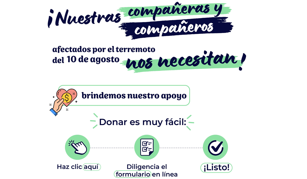 #JusticiaSolidaria | ¡Donar es muy fácil!