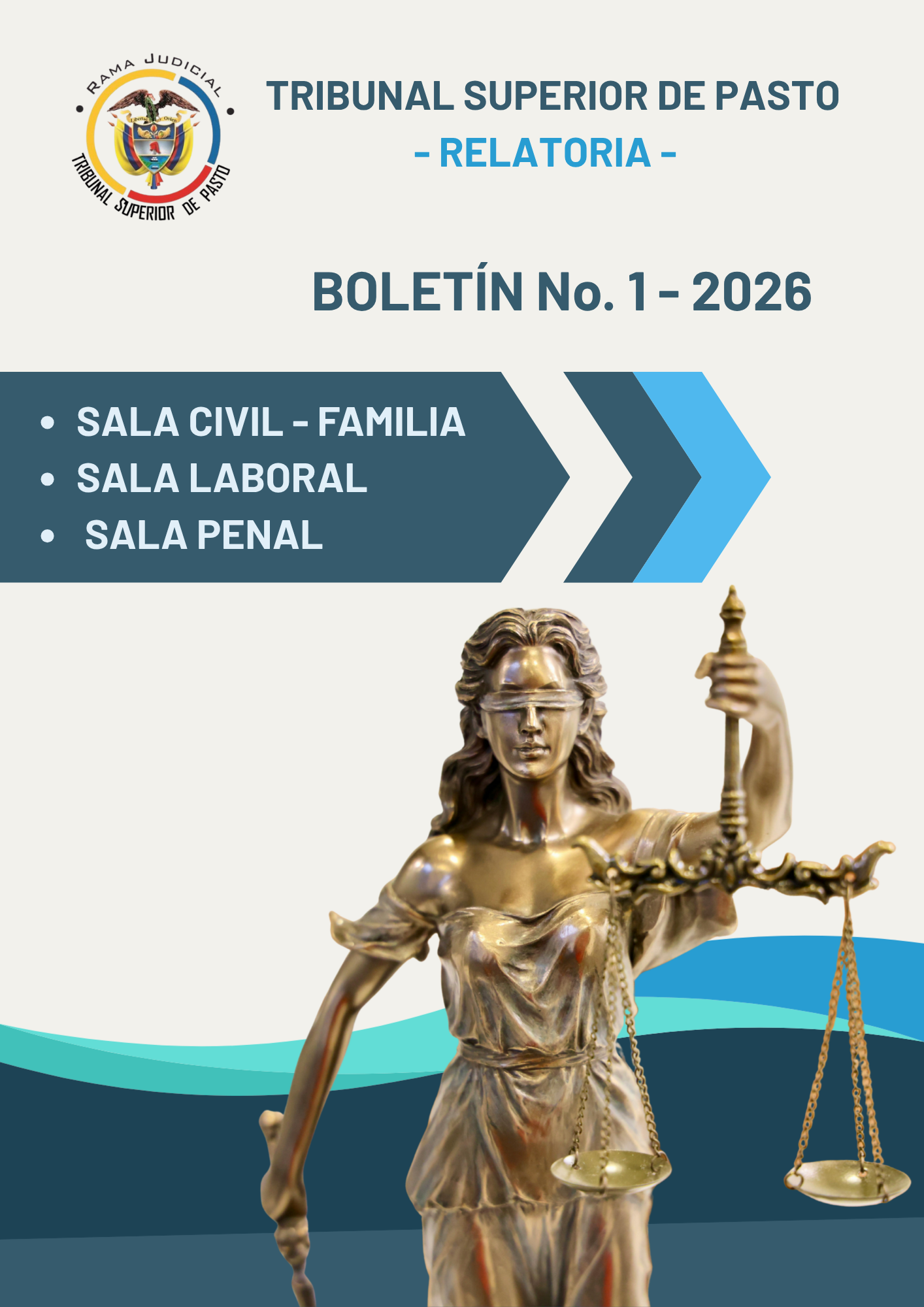 Boletín No. 1 de 2026 - Tribunal Superior de Pasto