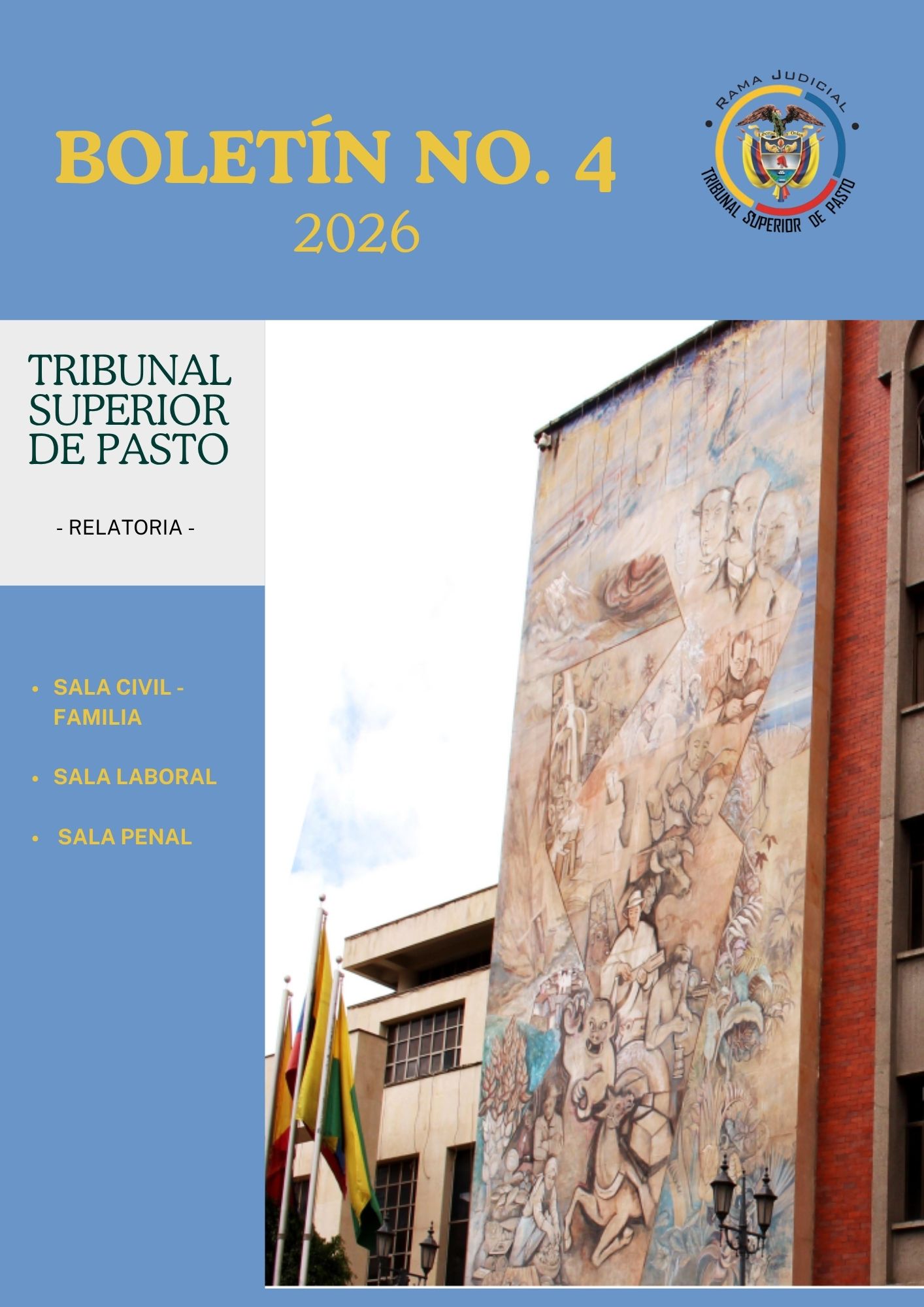 Boletín No. 4 de 2026 - Tribunal Superior de Pasto
