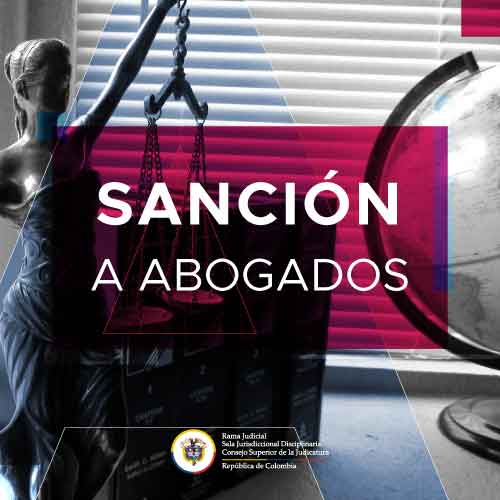 Sala Disciplinaria confirma sanción de censura contra la abogada Bonifacia Valencia Agualimpia